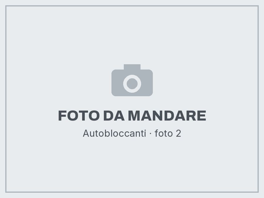 Autobloccanti: foto da mandare